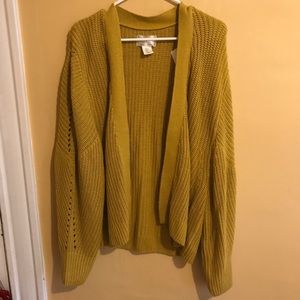 Nwt Mustard Cardigan